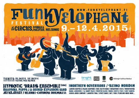 Funky Elephant Festival 2015 Helsinki - Discovering Finland