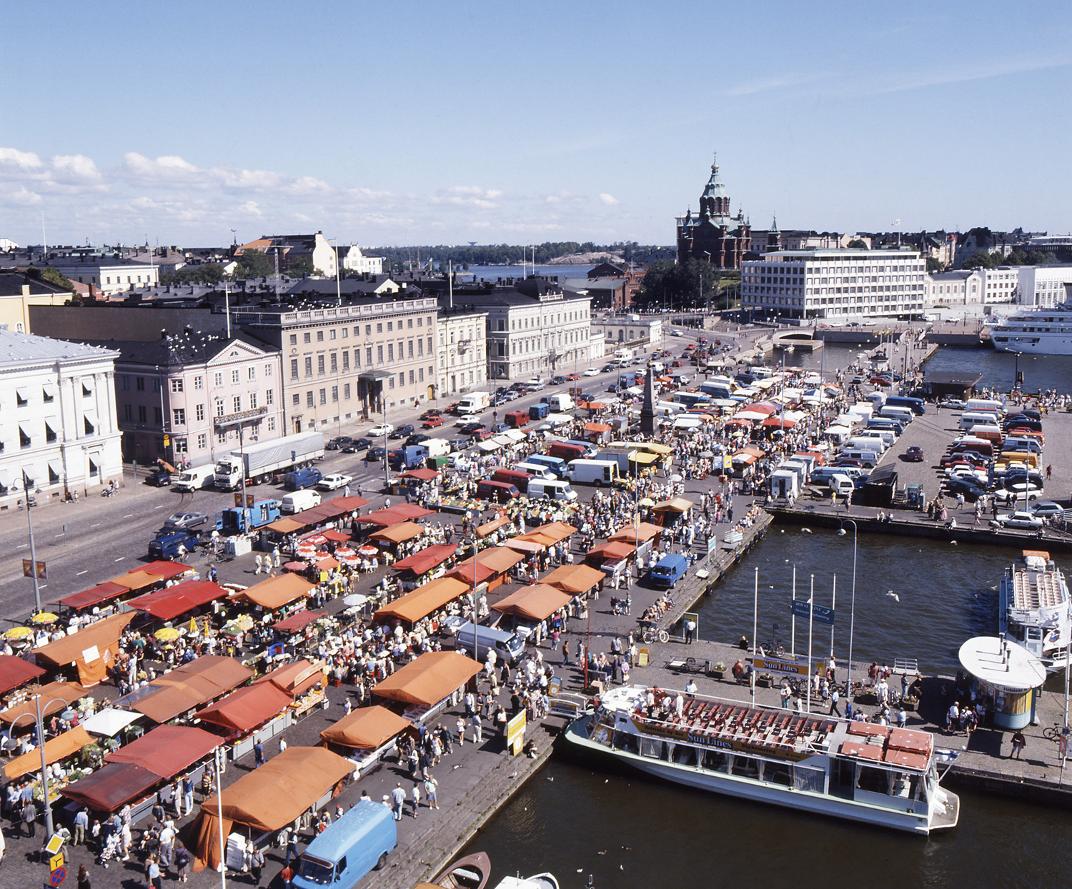 helsinki cruise port to market square